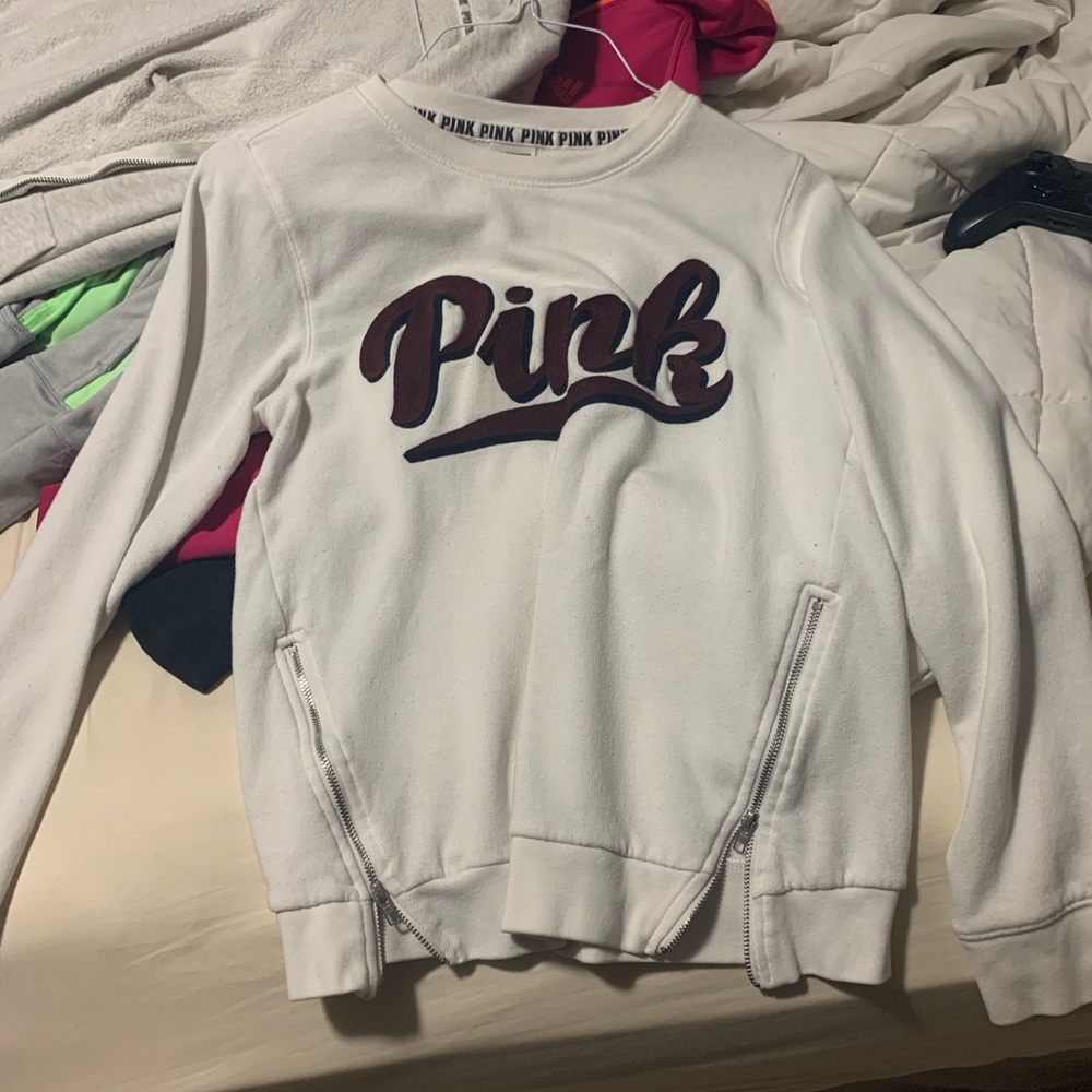 Pink hoodie